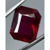 10.90 Ct CERTIFIED Natural Red Ruby Emerald Cut Rare Loose Gemstone Gift for Him YS-327