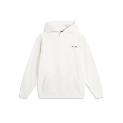 Li-Ning Letterprint Mode Trendy Los Ademend Katoen Comfortabel Veelzijdig Met Capuchon Pullover Lange Mouw Sweatshirt Heren sweatshirt AWDV043-5