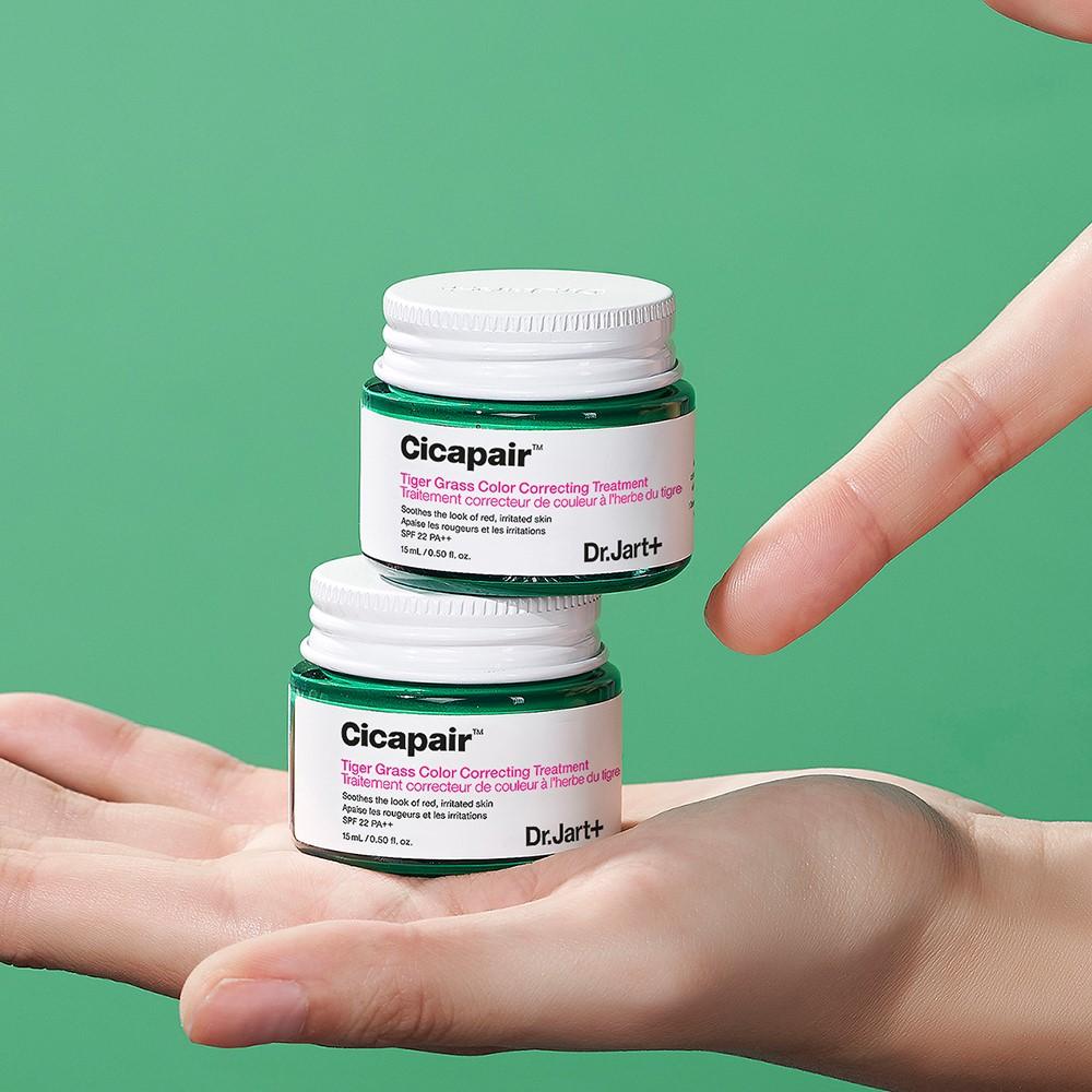 [Korean Green Cover Cream] Cicapair Tiger Grass Color Correcting Treatment SPF 22 PA++ 50ml