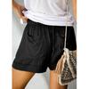 Womens Comfy Drawstring Casual Elastic Waist Pocketed Loose Shorts Pants