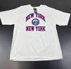 Stüssy new york new york t-shirt größe weiß Unisex T-Shirt