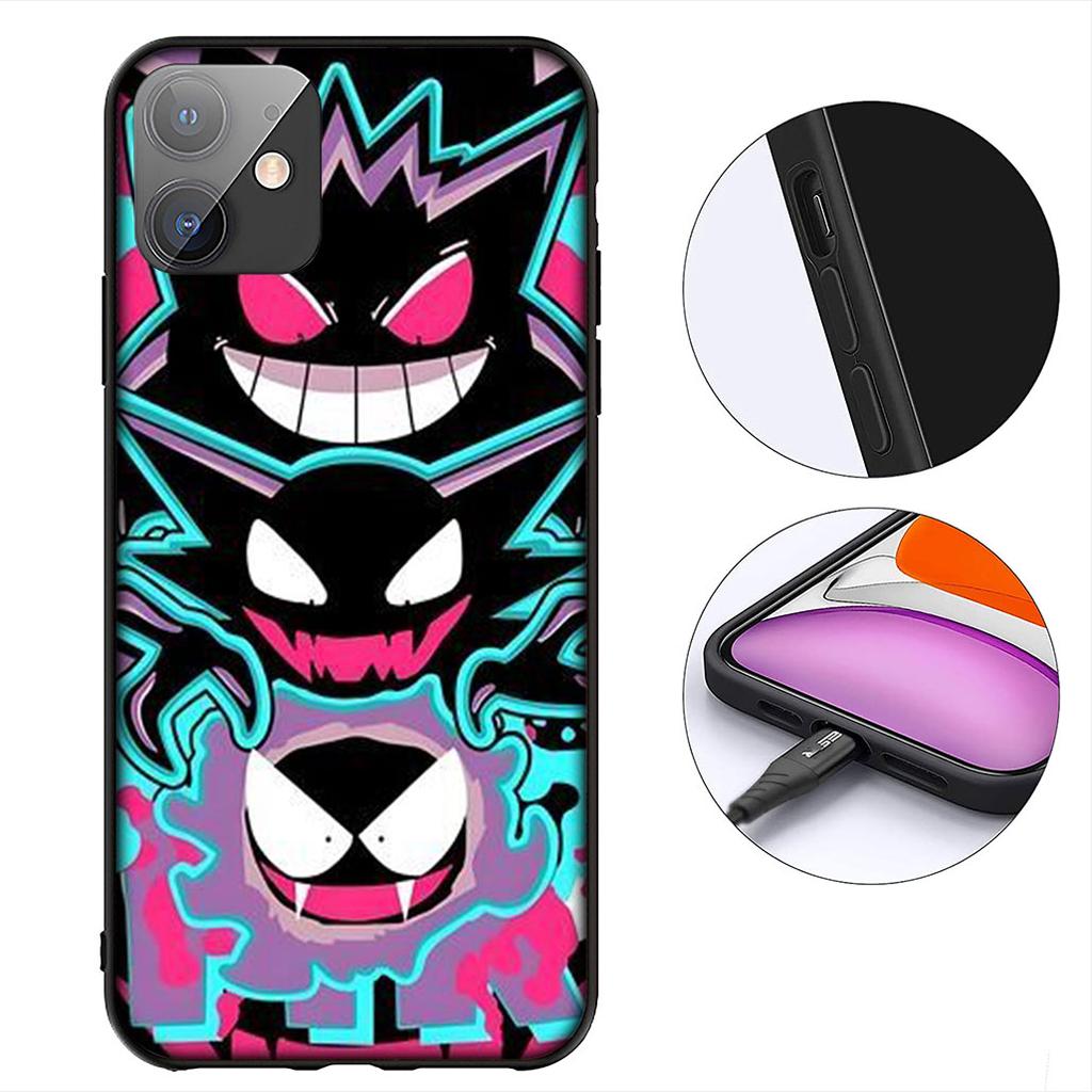 P-Pokemons GO-Gengars P-Pikachus Phone Cover for Xiaomi Redmi Note 12 11 10 A3 Pro 10A 10C 12C Note12 5G Protective Case