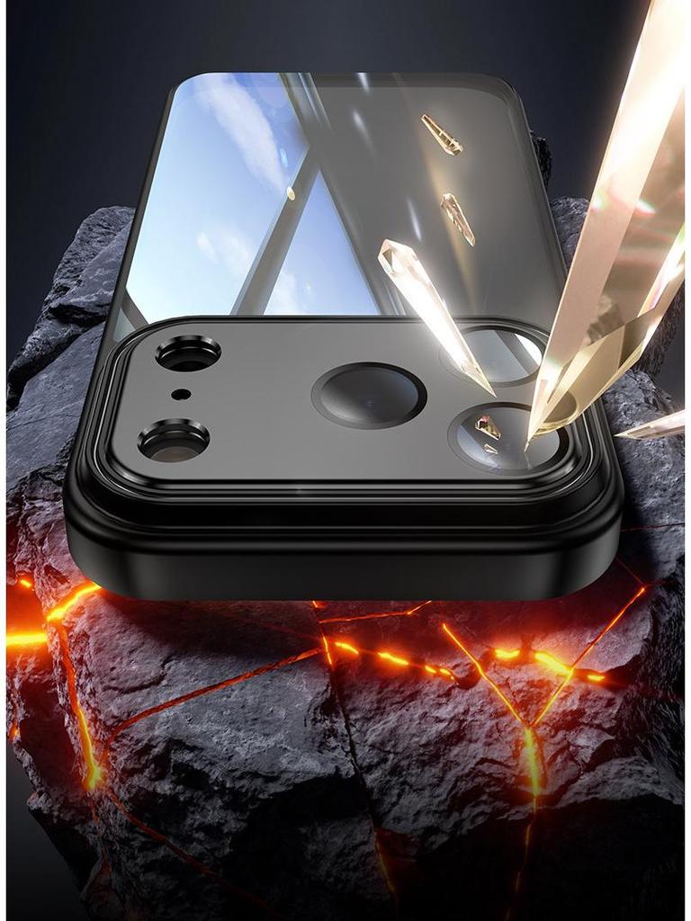 Apple 17 Pro Max iPhone Hülle: Hochbelastbare, Vollabdeckende Rüstung mit Airbag-Schutz