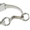 GUCCI G frame Watches YA128.5 White shellDial Stainless Steel Quartz Analog display Women Used