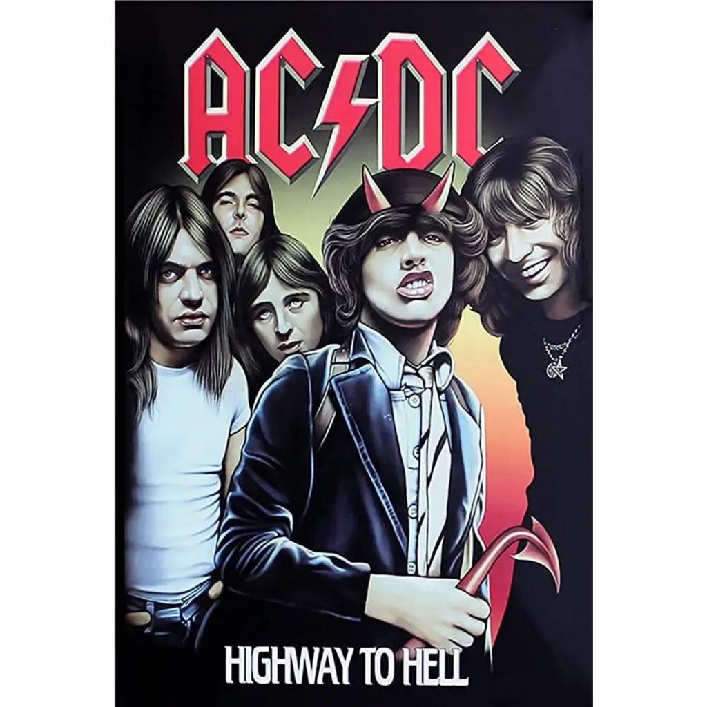 Rock Roll Metal Tin Signs Bands Wall Decoration Plaque Vintage Art Poster Iron Painting for Man Cave Home Cafe Garden Club Bar