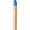 Pen of cardboard recycled and plastic of corn "Berk" (black ink) Blue