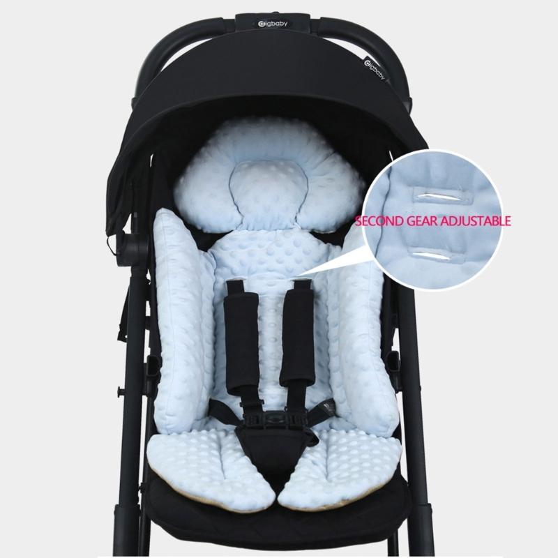 Stroller Seat Liners Baby Stroller Cushion Soft Baby Seat Pad Comfortable Baby Pram Carriage Cushion Non Slip Cushion