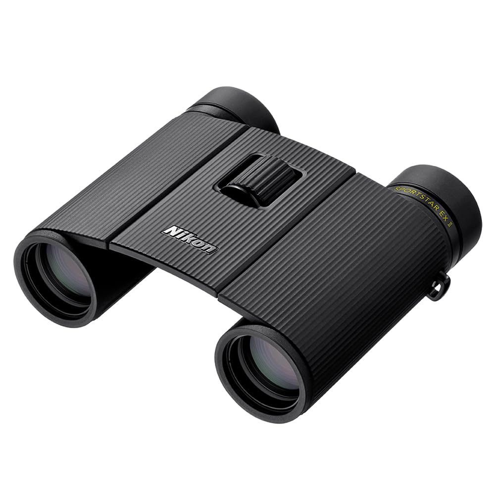 

Nikon Sportster EX II 10x25 Roof Prism 8x 25mm Objective Ideal for Sports Binoculars Compact, Lightweight, Waterproof, Type, Magnification, Lens,