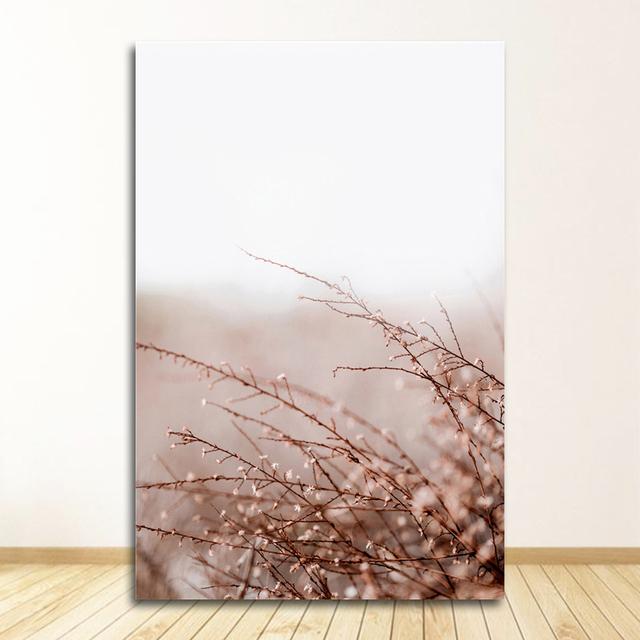 Painting Nordic Style  Living Room Decor Grass Nature Picture Scandinavian Poster Landscape Wall Art Canvas Print