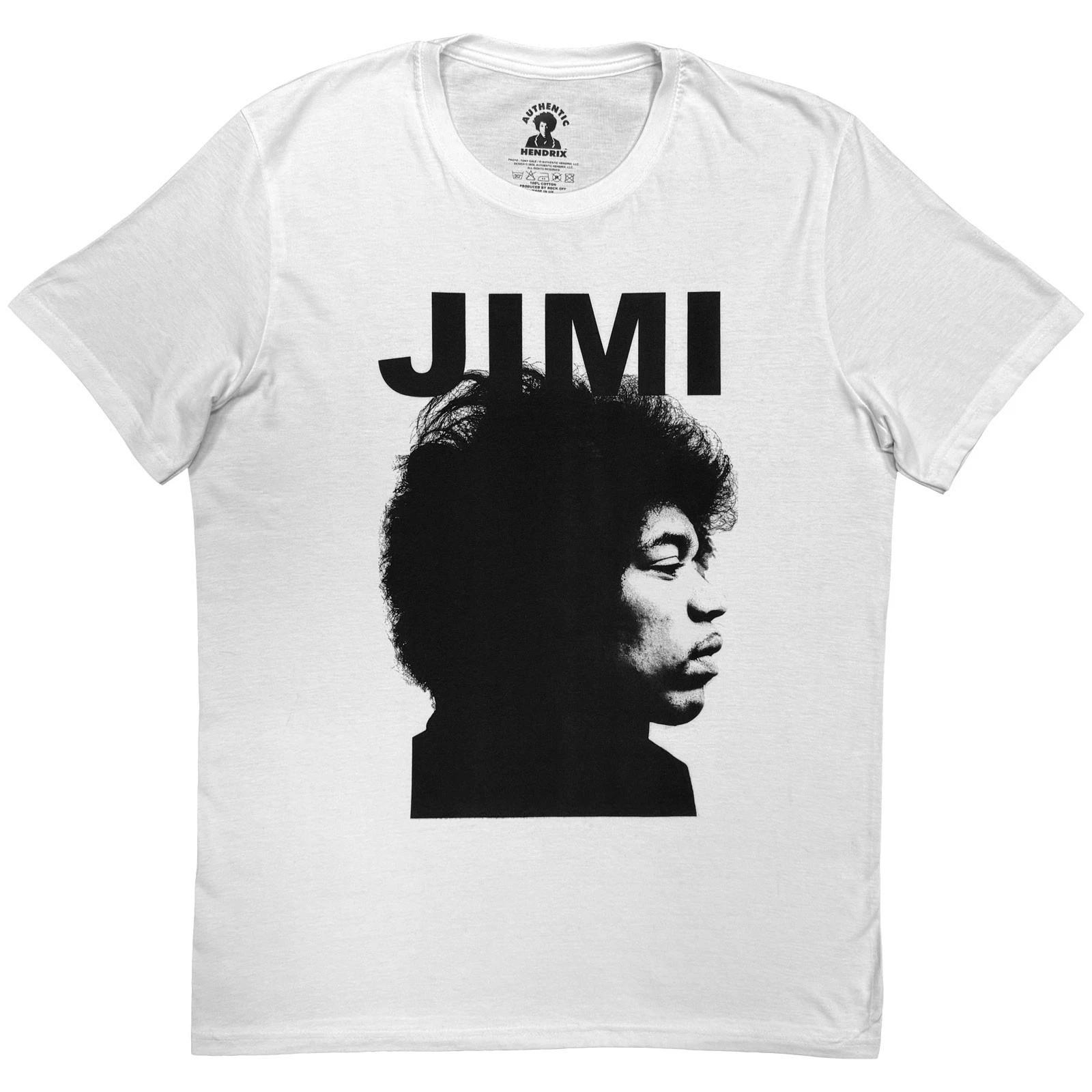 Jimi Hendrix Side Shot Official Tee T-Shirt Mens S
