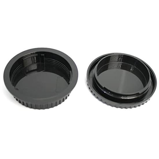 NinoLite Adapter Set with Caps for Canon EF Lenses and EOS Camera Bodies 3-Piece M42-EOS