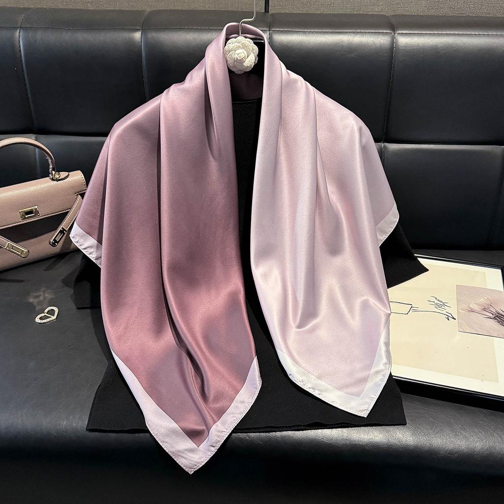2025 Latest Fashion Spring Summer Women Print Headband Beach Chiffon Scarf Shawls Female Wraps polychrome Beach Sunscreen Hijab