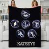 Girlgroup K-KATSEYEs Throw Flannel Blanket Perfect for Sofa Office Bed Travel Sleep Read Relax Camping four season use