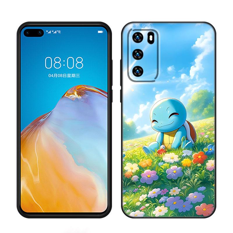 

Милый чехол для телефона CCharmander PPokemon для Huawei Pura 70 Ultra P20 P30 P40 Lite P60 Art P50 Pro P50E P Smart 2018 2019 2020 2021 Huawei Pura 70 Plus