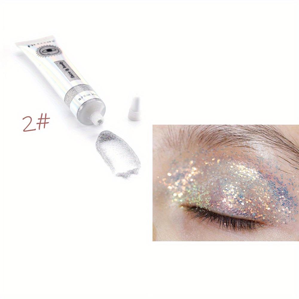 

9-цветный блестящий гель для губ, глаз, лица, многофункциональные водонепроницаемые жидкие тени для век без подделок #2