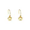 Trendy 2023 Sterling Silver Flower Earrings: Simple Stud & Dangle Styles for a Chic Internet Celebrity Look.