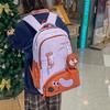 Schoolbag new middle and high school schoolbag cartoon dog storage bag mother and child bag casual high value cute backpack backpack