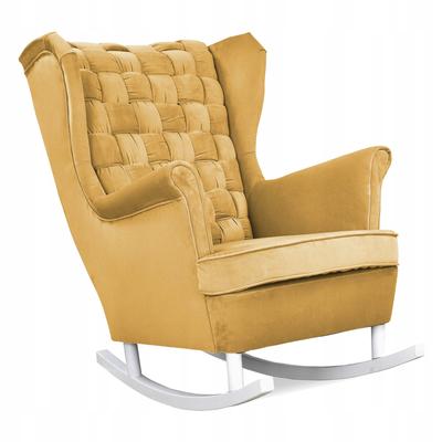 Carol Rocking Chair, Scandinavian, Family Furniture, Sunny, Yellow