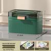 Large Capacity Family Medicine Box with Multi-Layer First Aid Storage for Household and Children