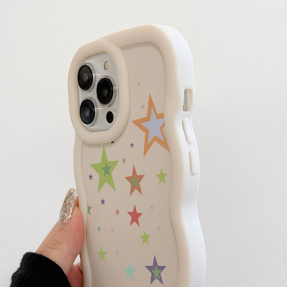 Mobile Phone Cases for iPhone 11 13 XR 15 Pro Max 12 14 Pro Max Case iPhone 16 7 Plus 8 Plus XS Max 15 Plus Macaron Cartoon Cute Anti-fall Waterproof