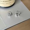 Niche Retro Pentagram Bead Earrings Women's Fashion Heavy Industry High-end Ear Buckle Personality Elegant Classic Accessories Daily Jewelry