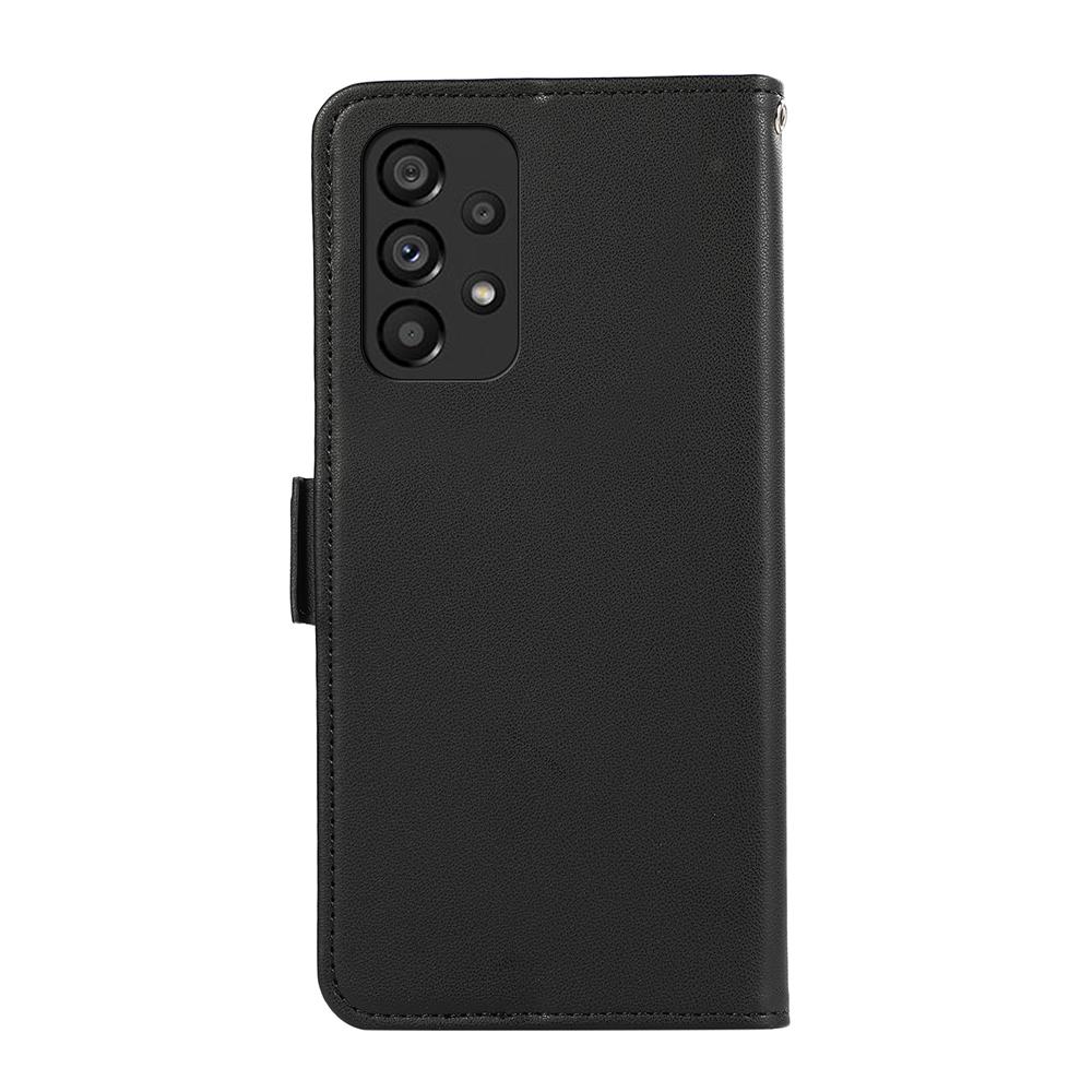 ABEEL For Samsung Galaxy A52 4G/A52 5G/A52s 5G Phone Shell RFID Blocking Wallet PU Leather Stand Case