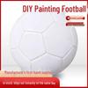 Customizable DIY Graffiti Football for Kids and Adults - Sizes 3, 4, 5