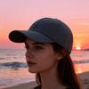 Baseball Hat Breathable Mesh Design Lightweight UV Proof Sun Hat Solid Color Adjustable Outdoor Sport Hat Headwear