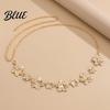 Beach Body Chain Accessory Waist for Women Adjustable Metal Belt