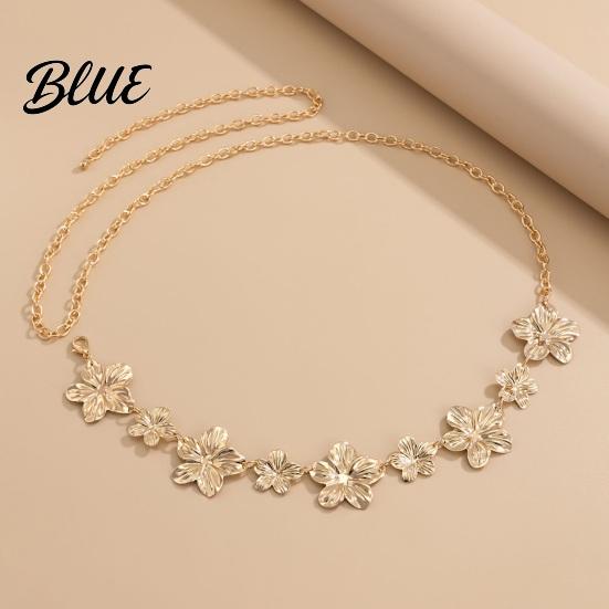 Beach Body Chain Accessory Waist for Women Adjustable Metal Belt