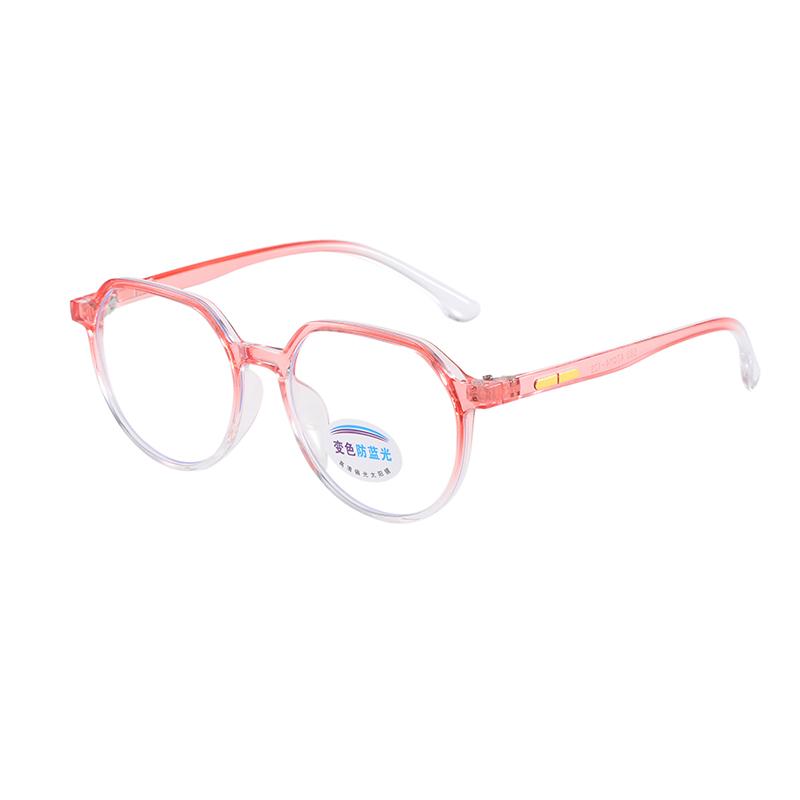Children Polygon Anti-blue Light Eyeglasses Ultra Light Frame Computer Glasses Protection Portable Eyewear Goggles Spectacle