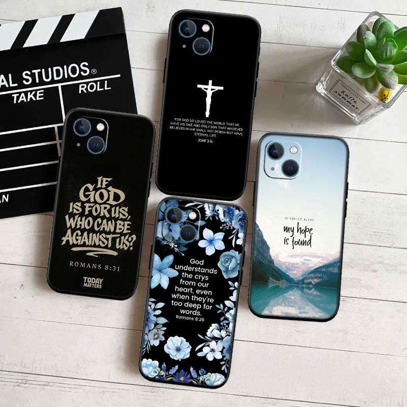 Bible verse Jesus Christ Phone Case for Motorola Moto Edge 60 60s 70 G86 G56 G54 E14 G04S G45 G54 G64 Pro Power Neo Fusion