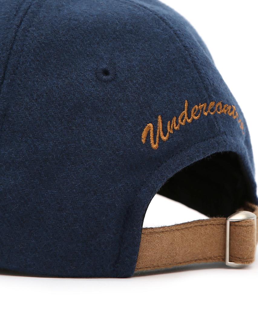 Eondeokeonteulol Autumn/Winter Flannel Color Block Soft Top Unisex Ball Cap Baseball Cap Circle Tm / Authentic Bb / Blue Flannel