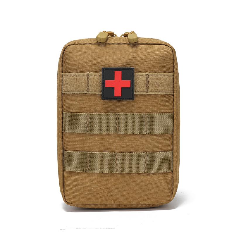 Grenzüberschreitendes Outdoor-Sport-Erste-Hilfe-Set, Multifunktionales Camping-Erste-Hilfe-Werkzeug, Taktische Tragbare EDC Tragbare Oxford-Stofftasche
