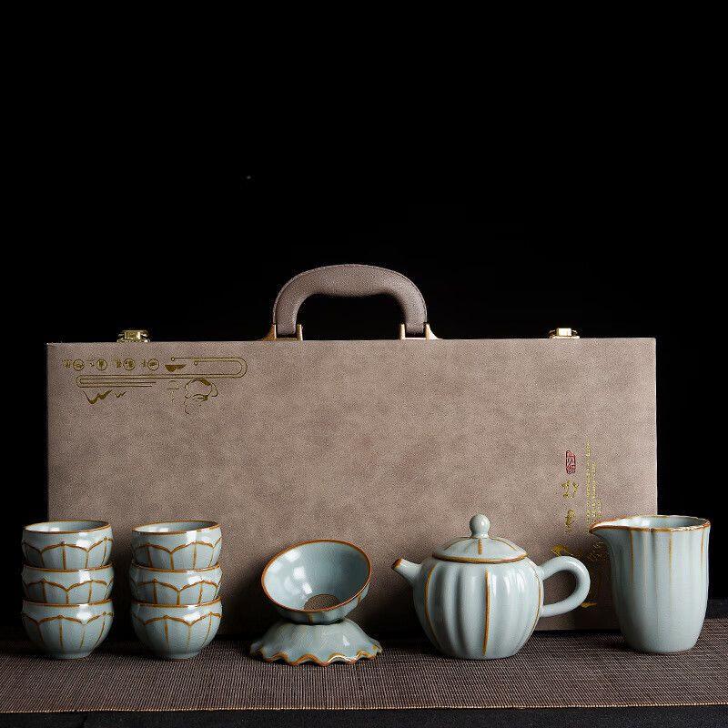 

Ru Kiln Ceramic Gongfu Tea Set