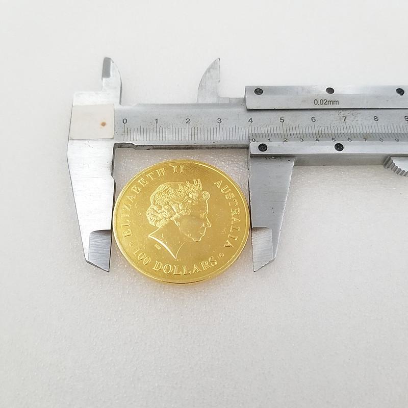 Australian Kangaroo Queen Coin, Made of Brass Material, Commemorative Coin, Silver Dollar, Handicraft
