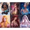 Volle Runde/Quadrat Bohrer Diamant Malerei Cartoon Prinzessin Serie 5D Diy Diamant Stickerei Strass Mosaik Dekoration