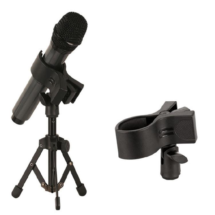 Universal Microphones Clamp with Improved Clamping Force and Protective Foam for Conference Rooms and More