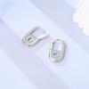 925 Silver Earrings Starry Pearl Devil Eye Simple Drop Stud Hoop Earrings for Women Girl Fashion Jewery Accessories