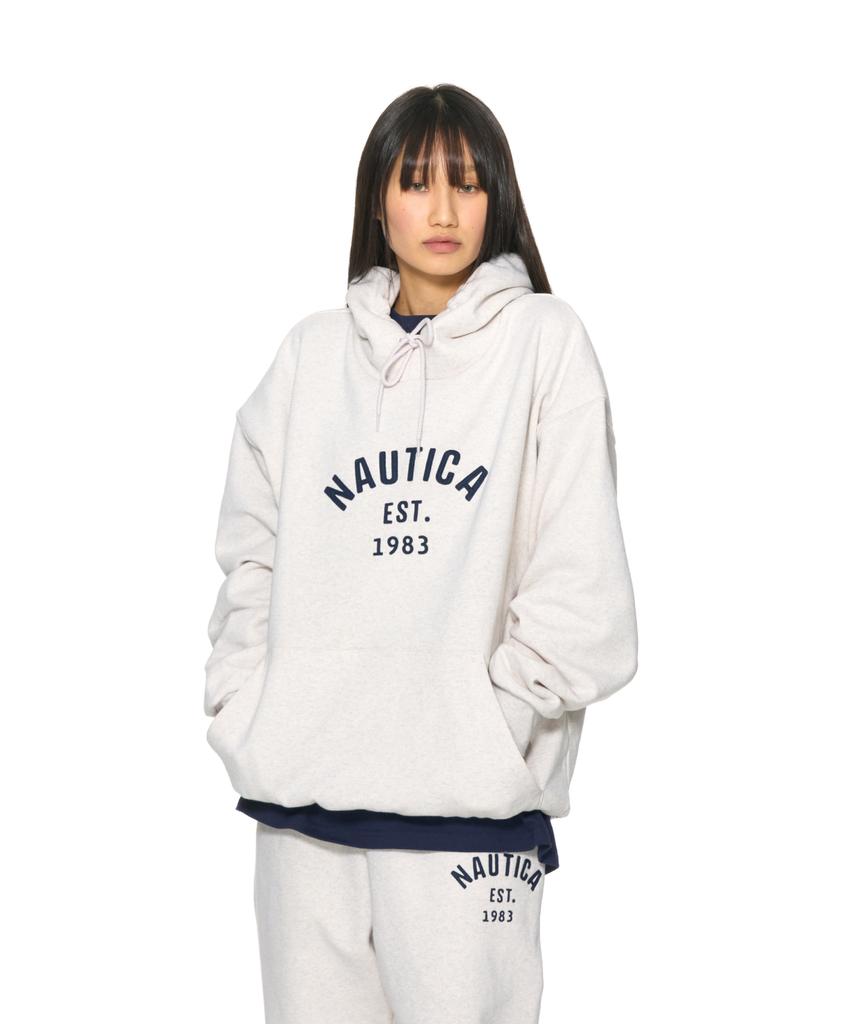 [Jp Line] Felt Arch Logo Hoodie