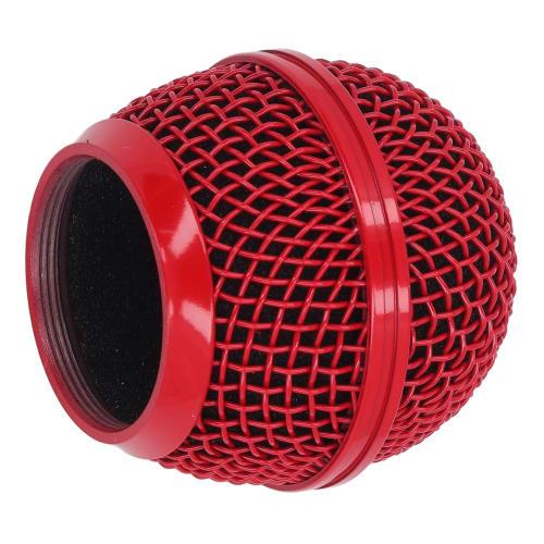 Replacement Microphone Grille for SM58S, SM58LC, BETA58, BETA58A, SA M30, SV100, UT2, PGX24, and SLX4 Microphones, Stainless Steel Microphone Grille B