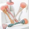 Štětec na make-up s diamantovou rukojetí Volný štětec na pudr štětec na tvářenku Profesionální štětec na make-up štětec na make-up na tvářenku Měkký kartáč na vlasy