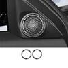 A Pillar Real Carbon Fiber For Range Rover Evoque 20-2023 Speaker Sound Ring