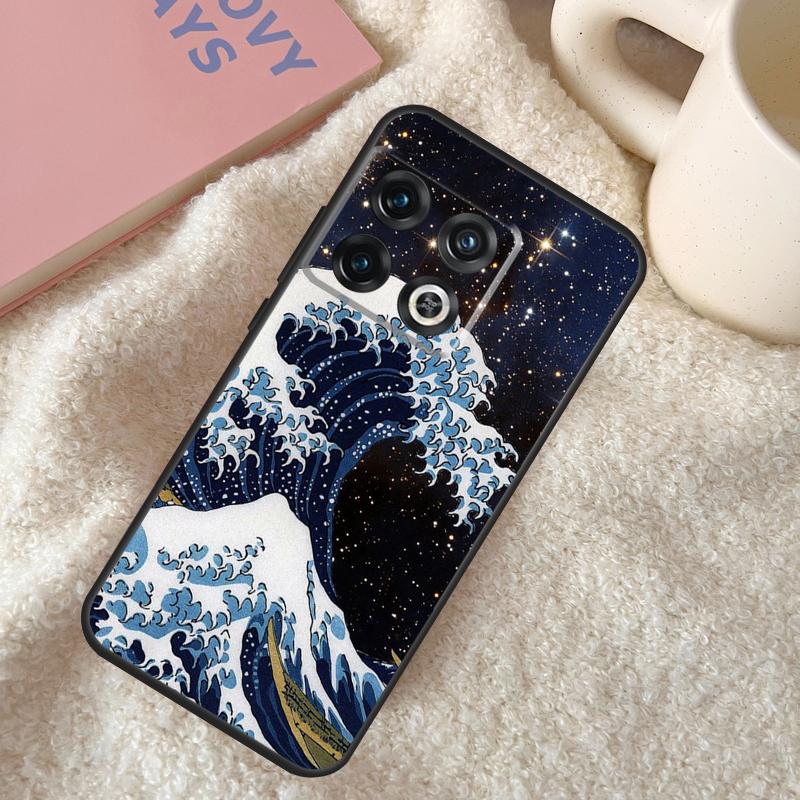 Japanese Wave Art Case For OnePlus Nord N10 N20 N100 N200 CE 2 Lite OnePlus Ace 8T 9R 10T 9RT 9 11 10 Pro Cover