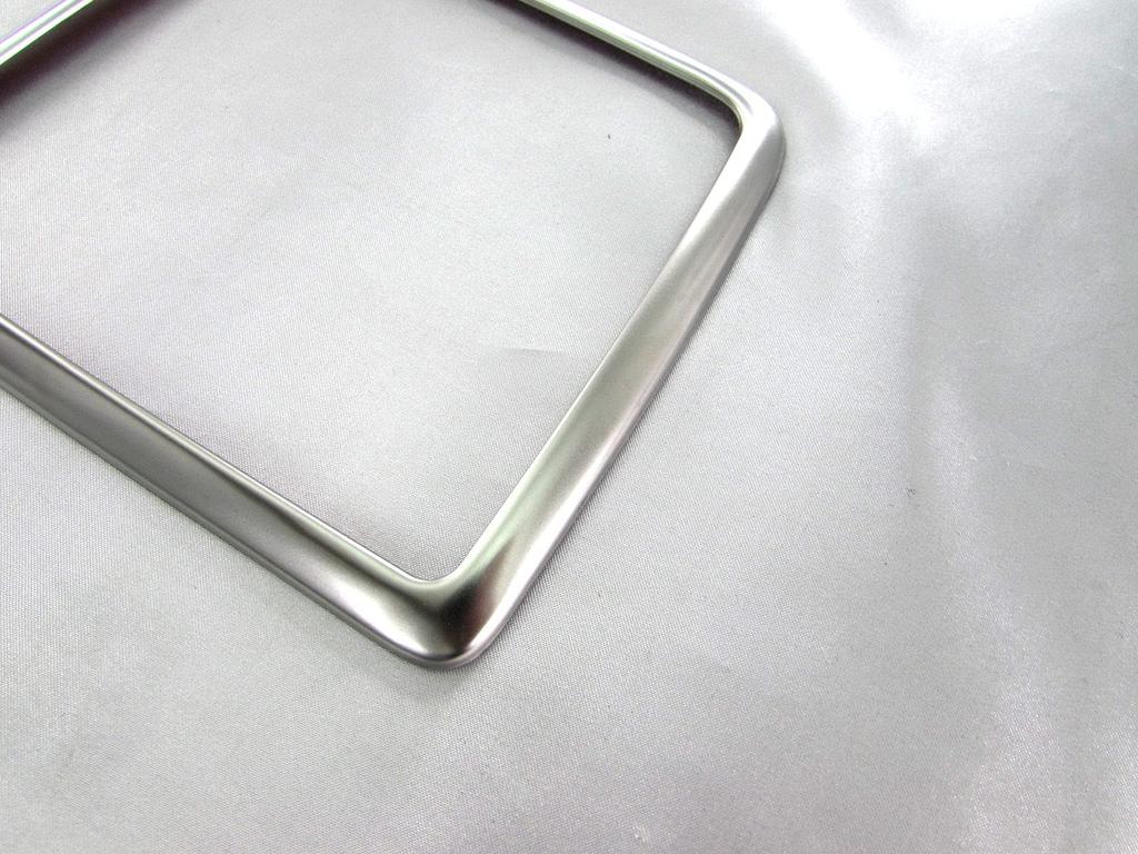 BRIGHTZ Stainless Steel Dashboard Speaker Rings In Satin Silver for Roox and 48 Models and B48A 44, 45, 47, [SPEAKER-105] B44A, B45A, B47A,