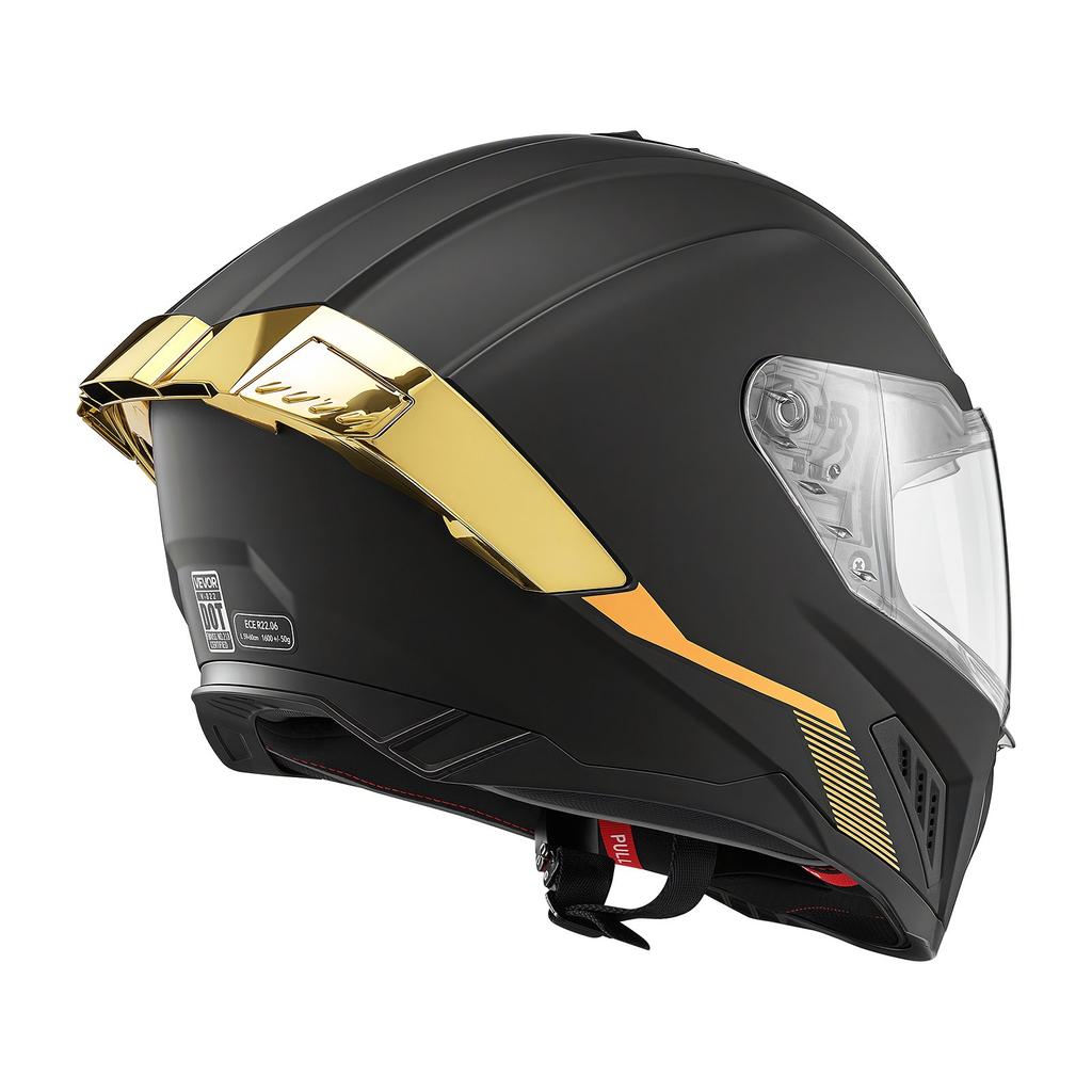 VEVOR Full Face Motorcycle Helmets, Dual-Visor Motorcycle Street Bike Helmet