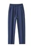 2025 Women's High-Waisted Fleece-Lined Sports Pants with Pockets and Zippers - Korean Style.