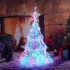 Christmas Tree Colorful Lights Hotel Showcase Front Desk Decoration Creative Ornaments Home Small Christmas Day Decorations