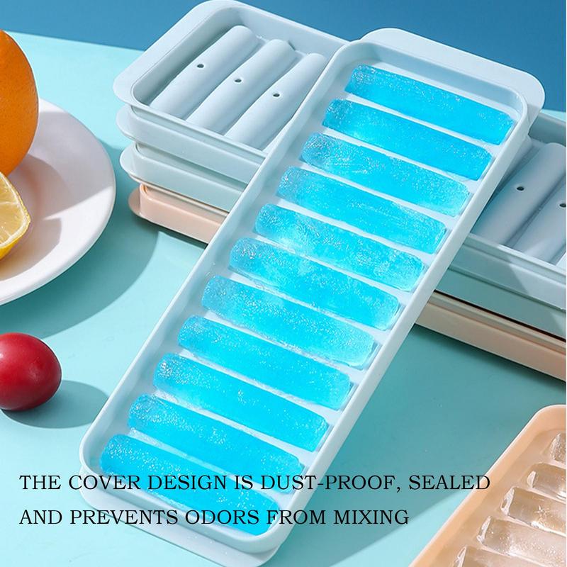11 Grids Silicone Long ice cubes mold Non-Stick Stick Shape Ice Tray Summer Iced Beverage Making Tools for Wine Juice Beer
