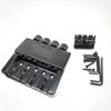 1 Set 4 String Headless Bass Guitar Bridge System Electric Bass Part for Headless Electric Bass Rep